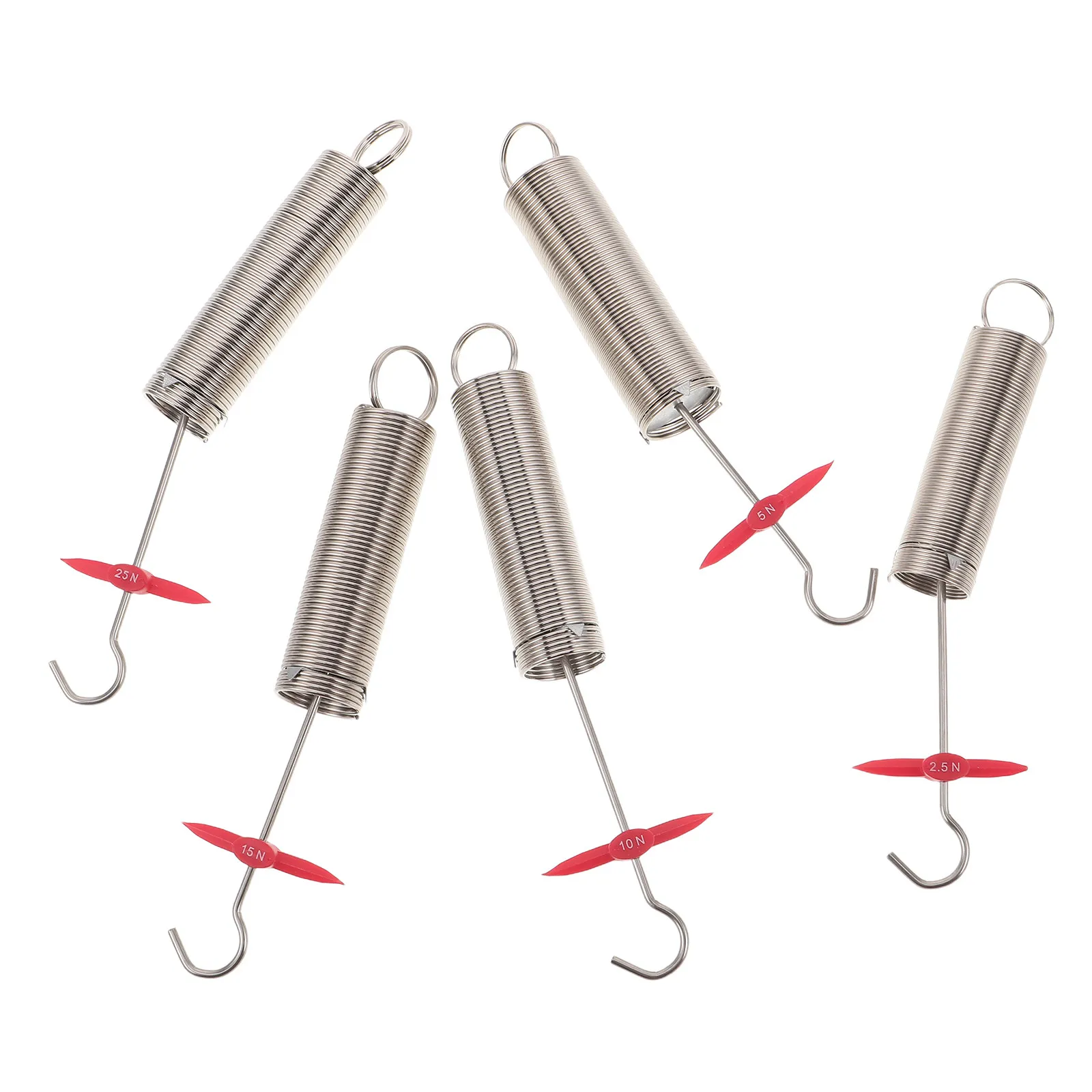 5Pcs Physics Experimental Springs Hooke Law Educational Tools School Science Lab Equipment Kit Physical Experiment Tools