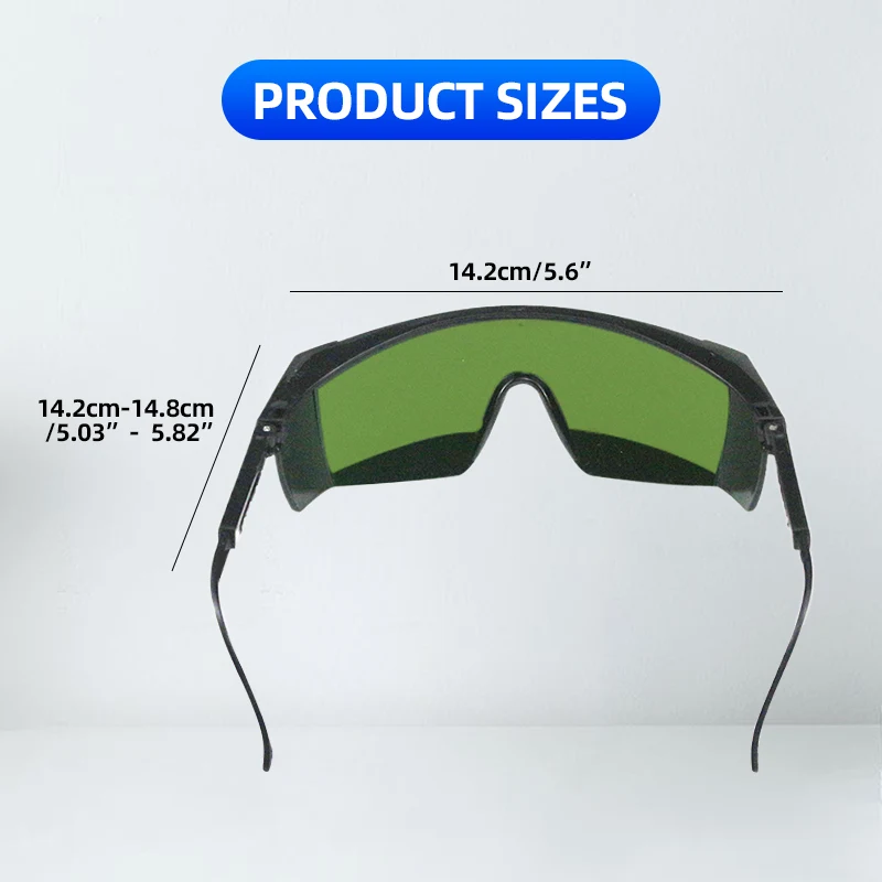 1 шт. защитные очки для лазера 200-2000 нм защитные очки для лазера IPL-2 OD + 4 стильные защитные очки