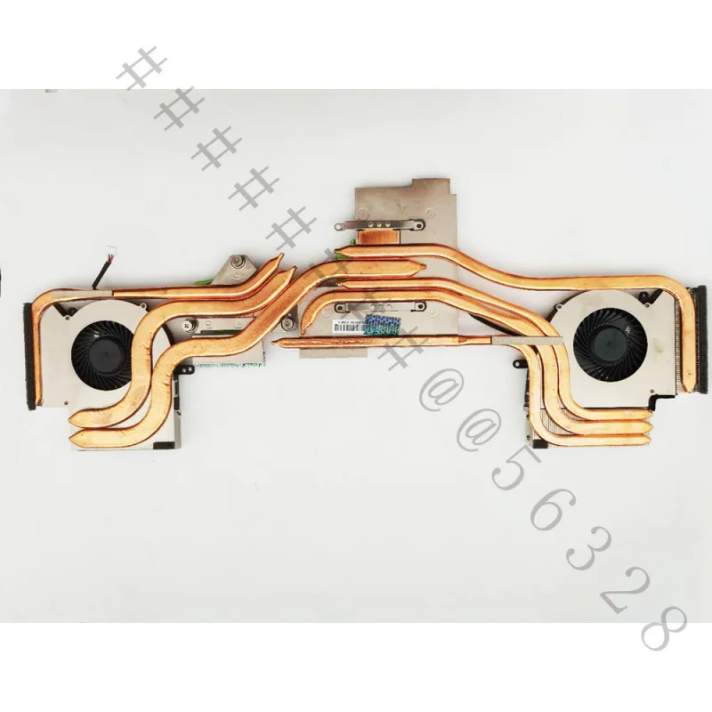 New GPU Cooling Heatsink Fan Assembly For MSI GE75 GL75 17E5 GTX1660 GTX2060 Laptop Graphics Radiator Cooler Replacement Repair