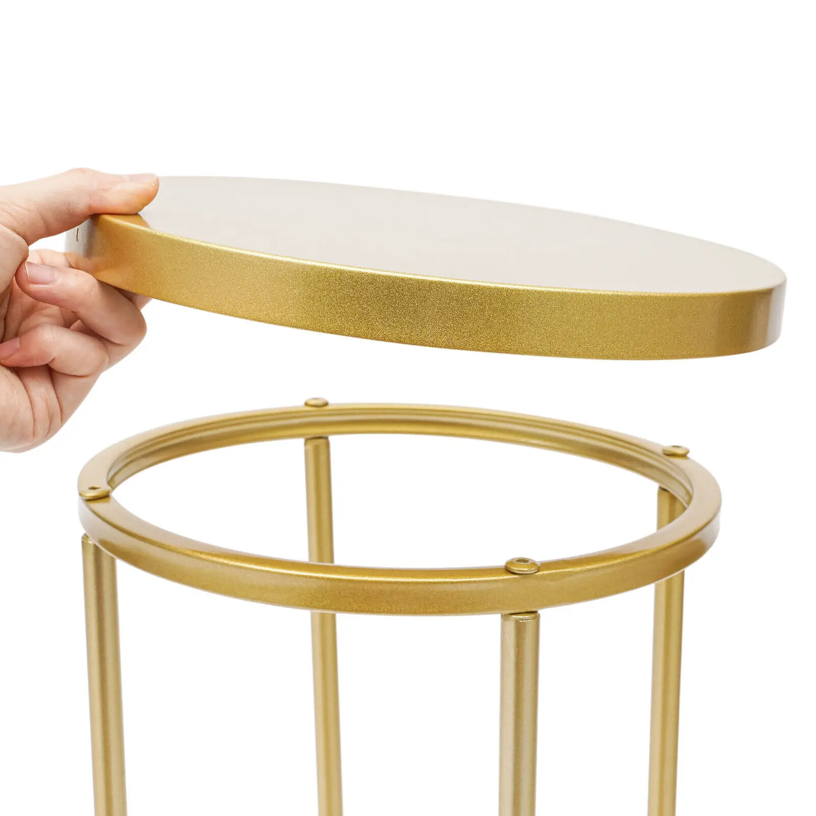 10개 직사각형 꽃 디스플레이 랙 웨딩 파티 DIY 테이블 장식 센터피스