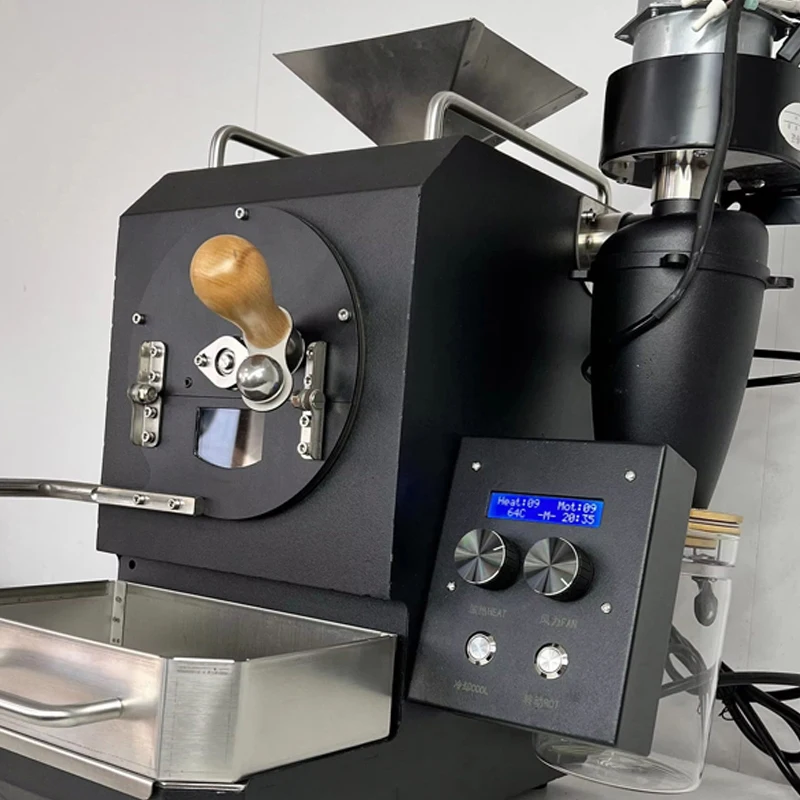 

Полностью автоматическая кофемашина для обжарки зерен, роликовый тип, для любителей кофе и бариста