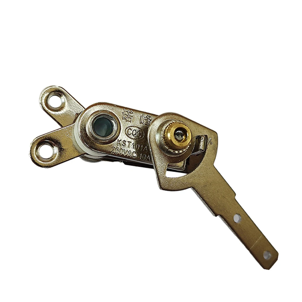 Adjustable Temperature Controller Long Handle Poke Rod Silver Contact Switch for Electric Frying Pan Skillet Electric Griddle