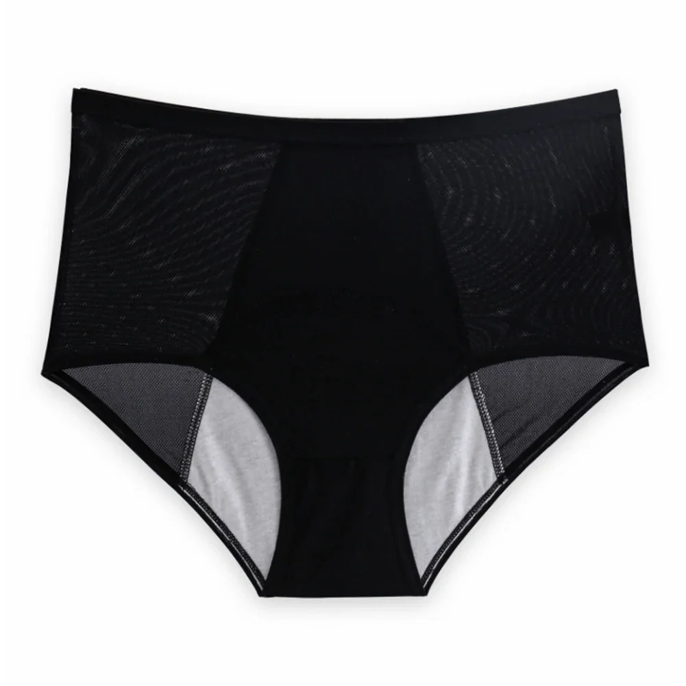 Large Size Women's Physiological Panties Leak proof and Comfortable Breathable Cotton Undergarments L 4XL Sizes