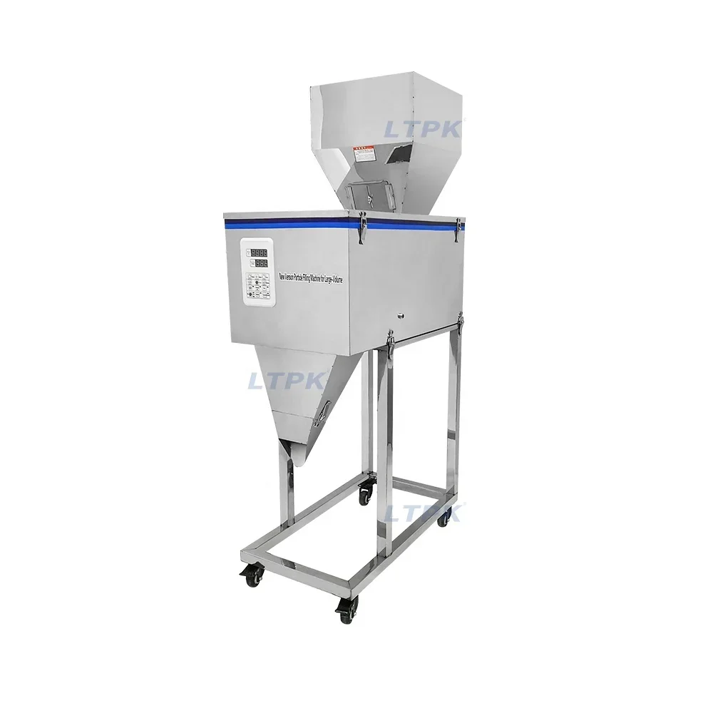 LT-W1200J Automatic quantitative weighing filling packing machine weigh filler for tea cereals nuts granules  hardware