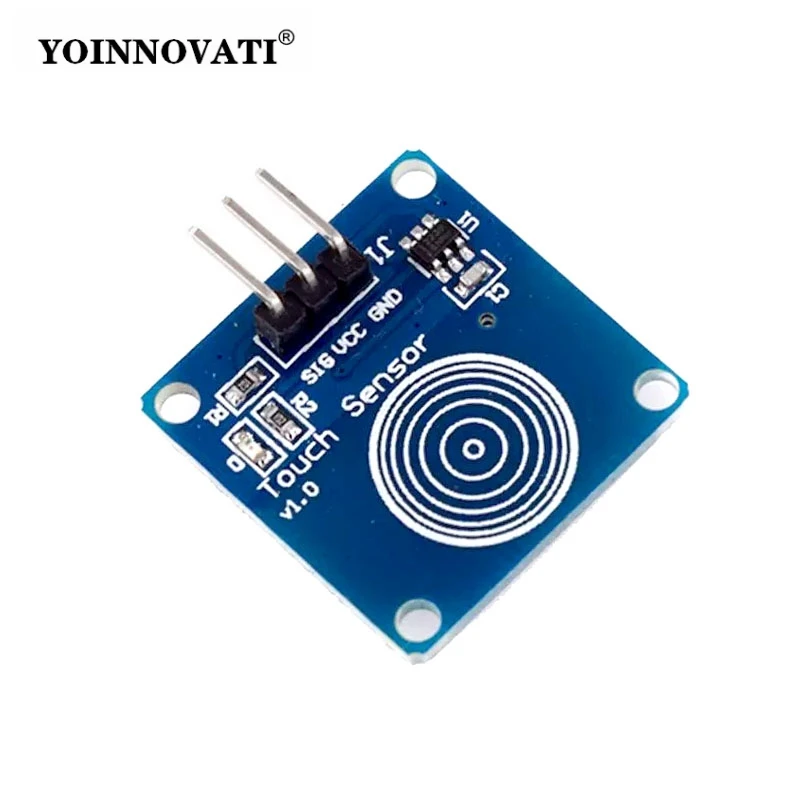 5PCS TTP223B 1 Channel Jog Digital Touch Sensor Capacitive Touch Switch Modules Accessories TTP223 for Arduino Diy Kit