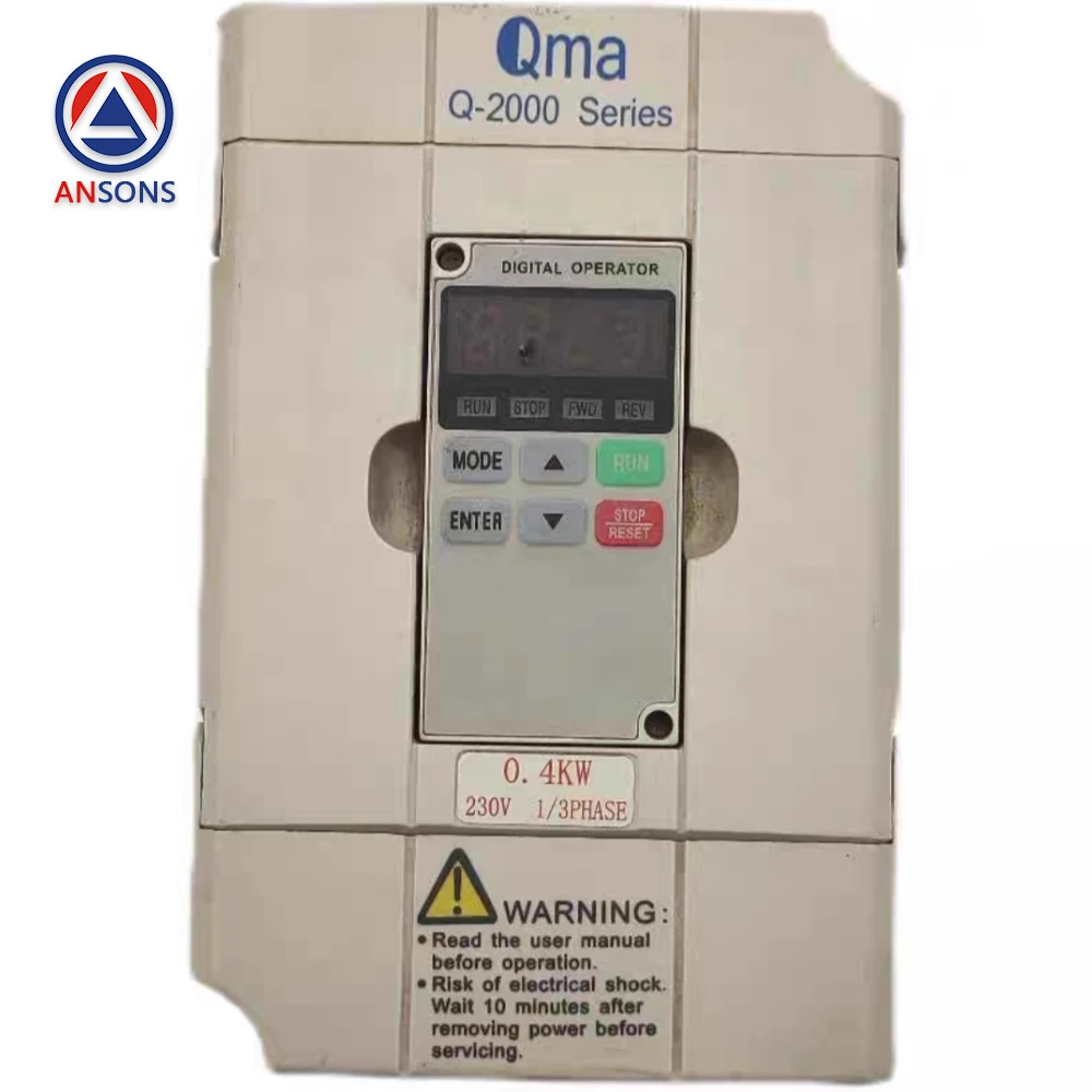 Q2000-004-23C 0.4KW QMA Elevator Inverter Drive Ansons Elevator Spare Parts