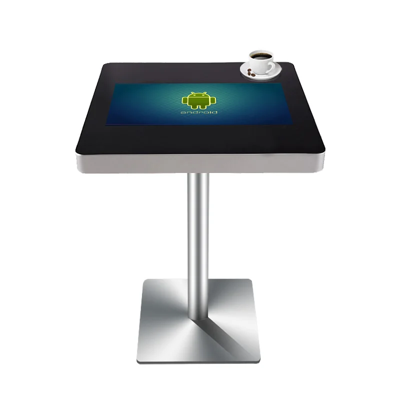 21.5inch restaurant interactive multi touch screen coffee game smart table with price