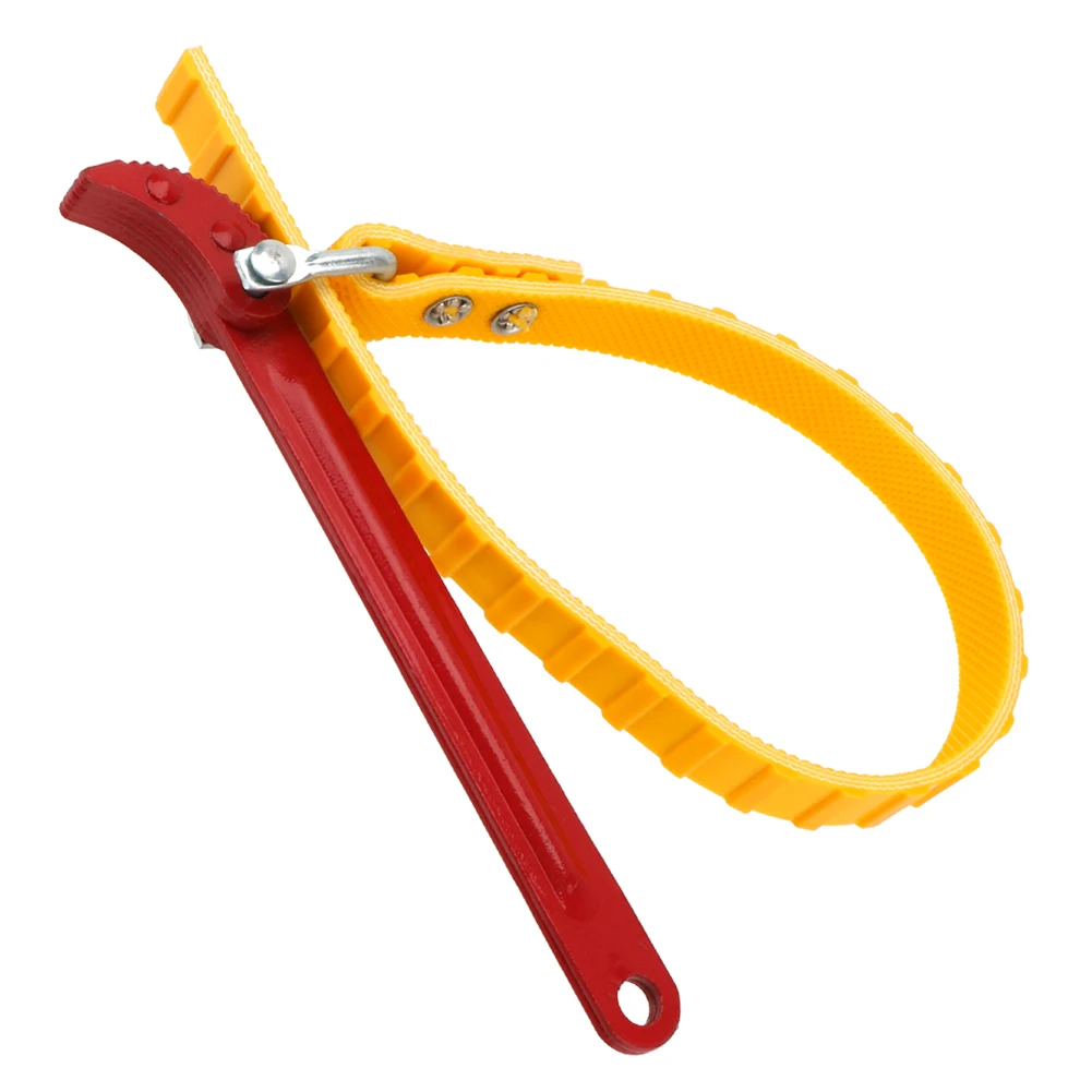 8Inch Belt Wrench Puller Strap Spannerchain Oil Filter Spanner Pipeline Shower Heads Wrench Folds Portable Hand Tools