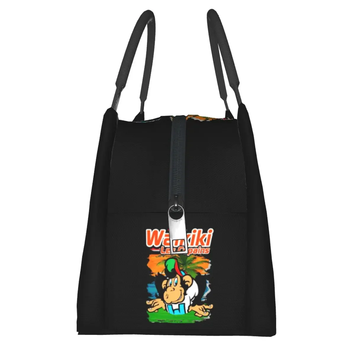 Monkey Lc Waykiki Singe-bolsas de almuerzo con aislamiento Bento Box reutilizable, bolsas de Picnic, bolsa térmica más fresca para mujer y Estudiante