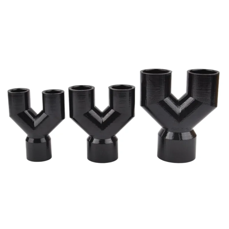 1Pc Black Y-shaped Reducer Tee Joint 20/25/3240mm Shaped Variable Diameter Tee Water Pipe Accessories Fish Tank Pipe Fittings