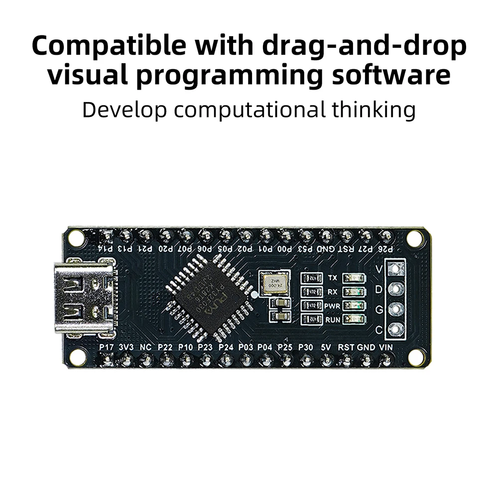 DC 5V Ultrasonic Radar Scanner DIY Kit HXFB Graphical Programming Core Board 0-180 Servo Scanning LCD Real-time Display