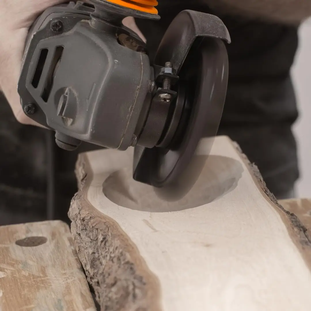 Turbo Scraper 4 Zoll Holzschnitzscheibe Winkelschleifscheibe