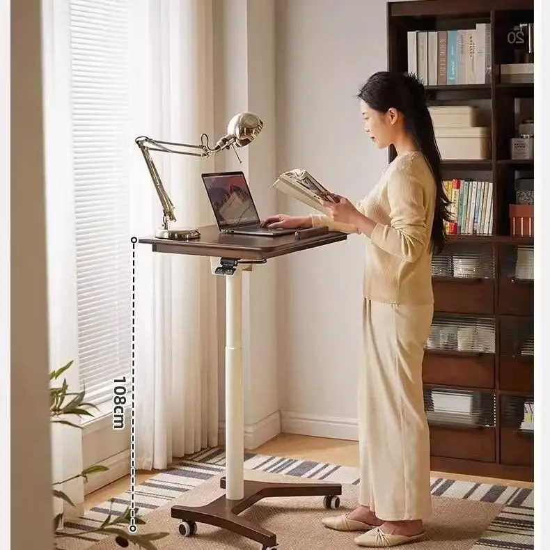 Foldable, height-adjustable, and portable laptop desk - perfect for study, living room, sofa, or bed