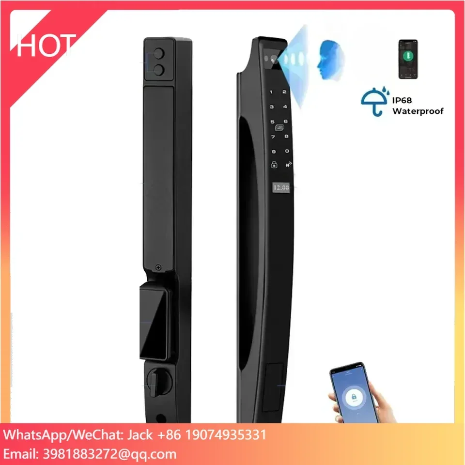 

House Safty Waterproof Electronic Smart Lock Smart Home Door Lock Pull Push Smart Lock Top Sale Good Quality for Business