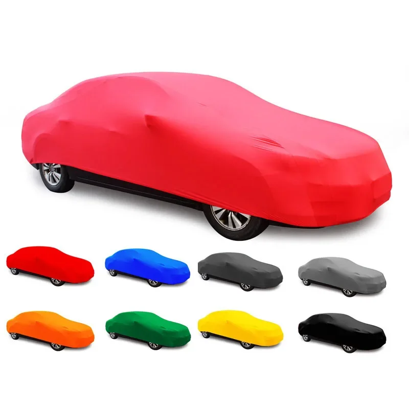 Car clothes, four-sided elastic car cover, car cover, dustproof, sunscreen, not rainproof, full of elasticity