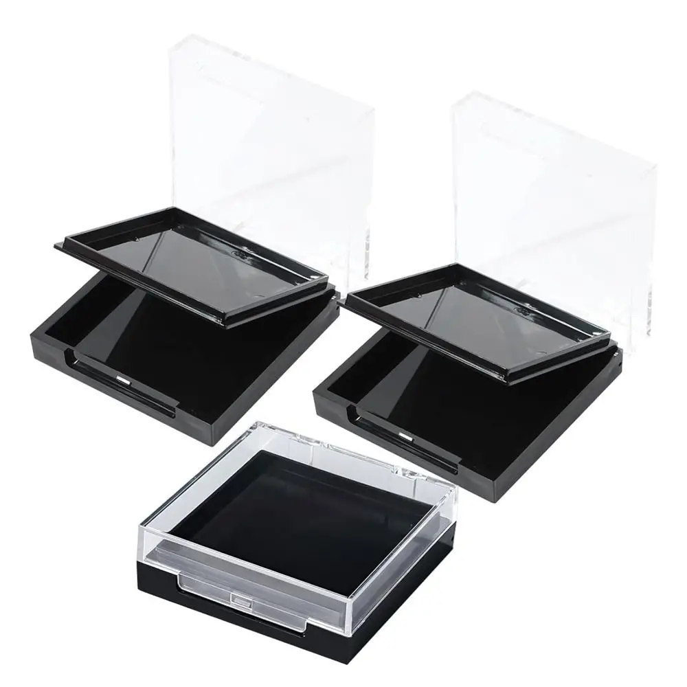 Double Layer Acrylic Press On Nail Storage Box Empty Press On Nails Packaging Box Nail Tips Display Case Fake Nail Storage