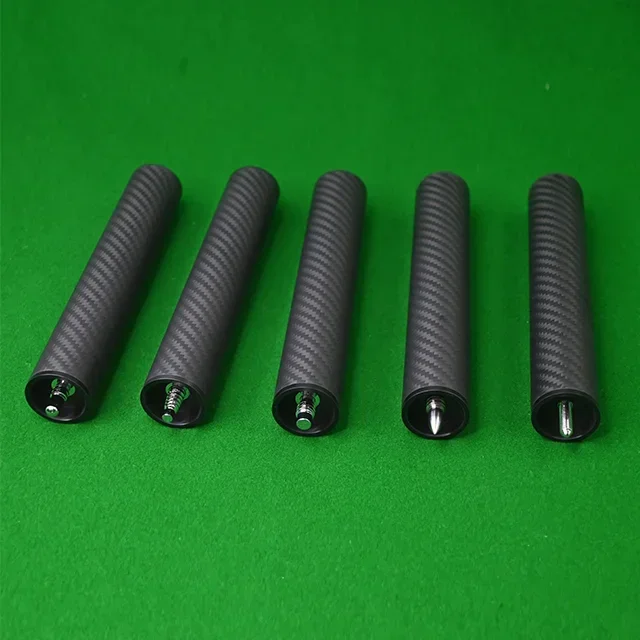 Carbon Cue Extension Carbon Fiber Billiard Accessories Snooker Billiard Cue Extension