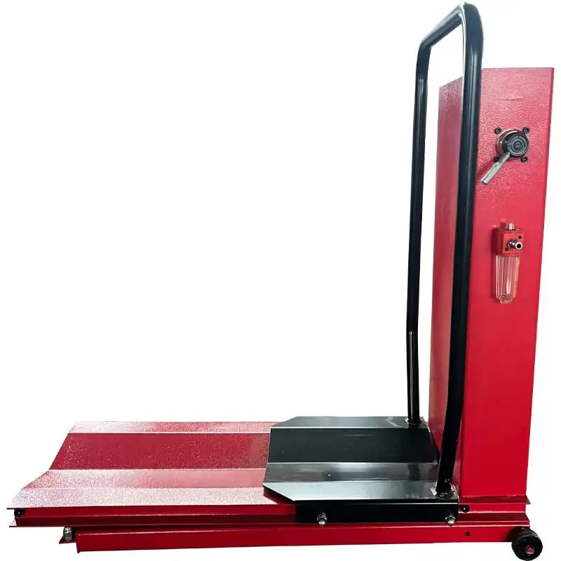 1300 semi-automatic style, large and small car, universal balancing machine, truck and passenger car balancing instrument