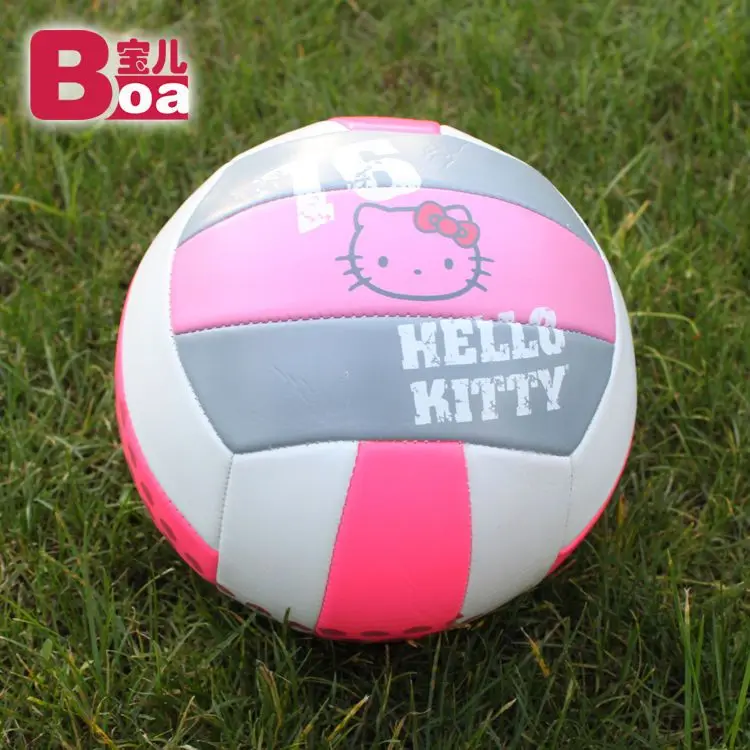 سانريو هالو كيتي كارتون طالب لطيف رقم. 5 كرة طائرة إبداعية كاواي رياضية خارجية كرة طائرة أنيمي هدية محيطية