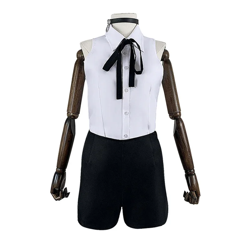 Reze Cosplay Chainsaw Man Cosplay Costume Wig Women Halloween Carnival Party Role Playing Dress Suit Halloween Clothes Outfits