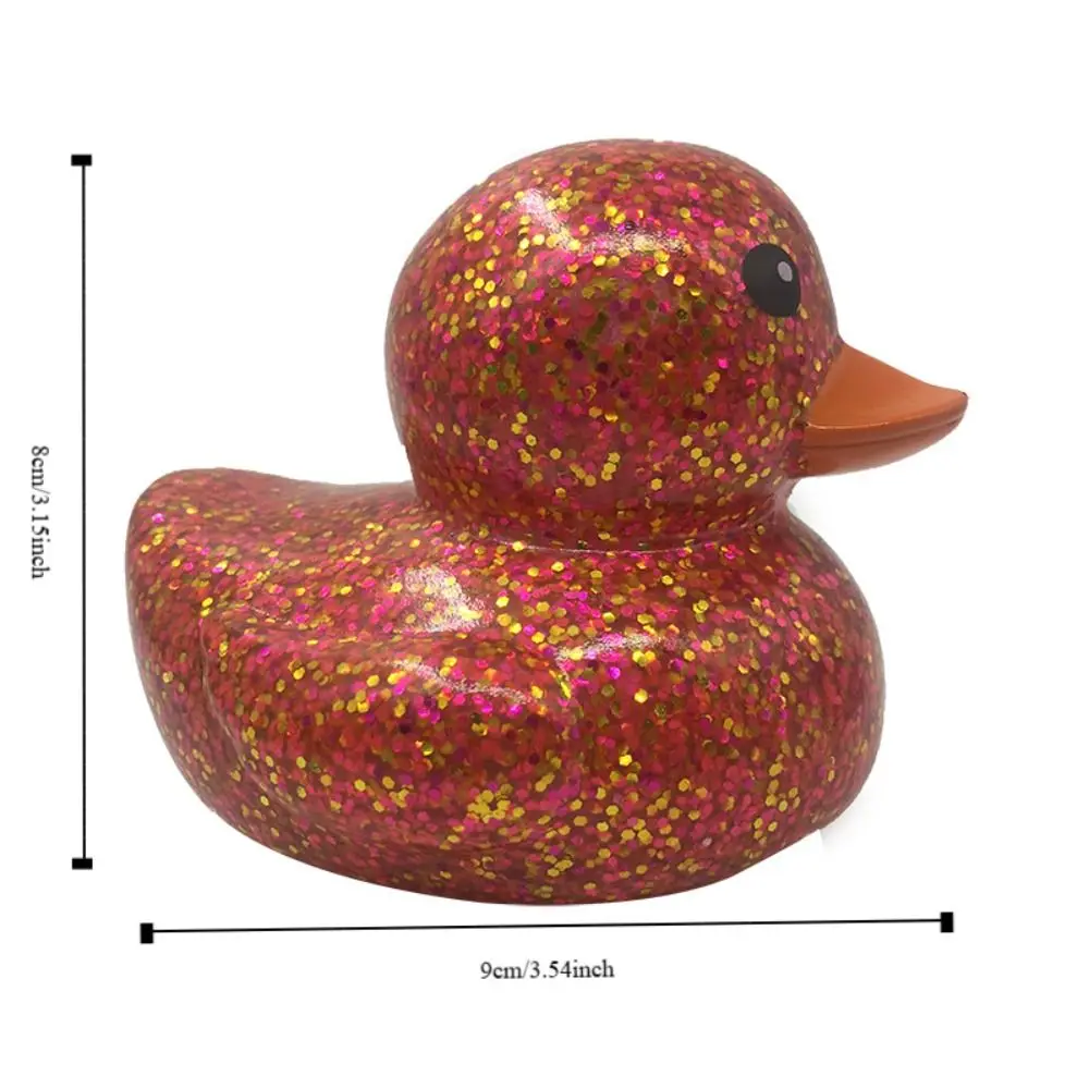 Simplicity PVC Rubber Duck Concentration Ornaments Favor Gift Portable Fall Prevention Bath Toy