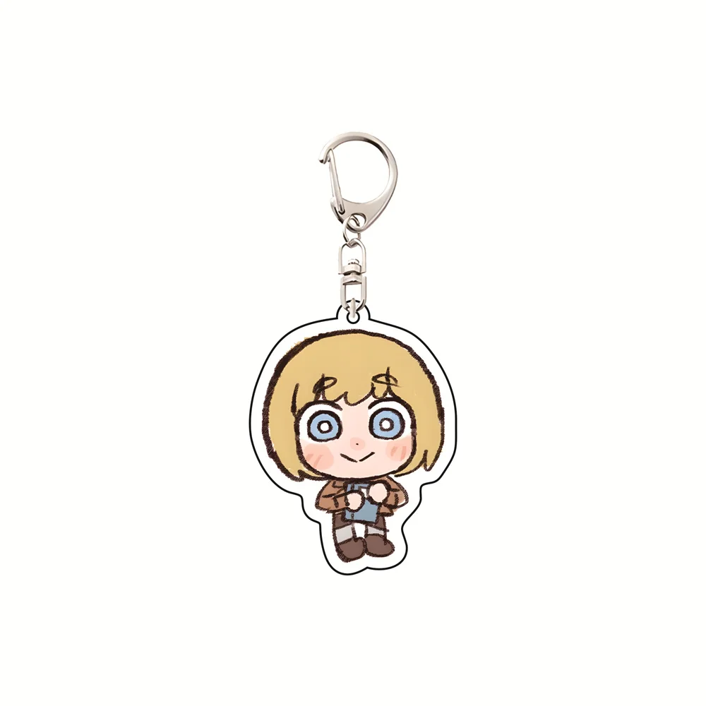 Anime Attack on Titan 6cm Acryl-Schlüsselanhänger Rucksack-Dekorationen Accessoires Deko-Geschenke Exquisite Produkte COS-Fan-Geschenke – Detail 11