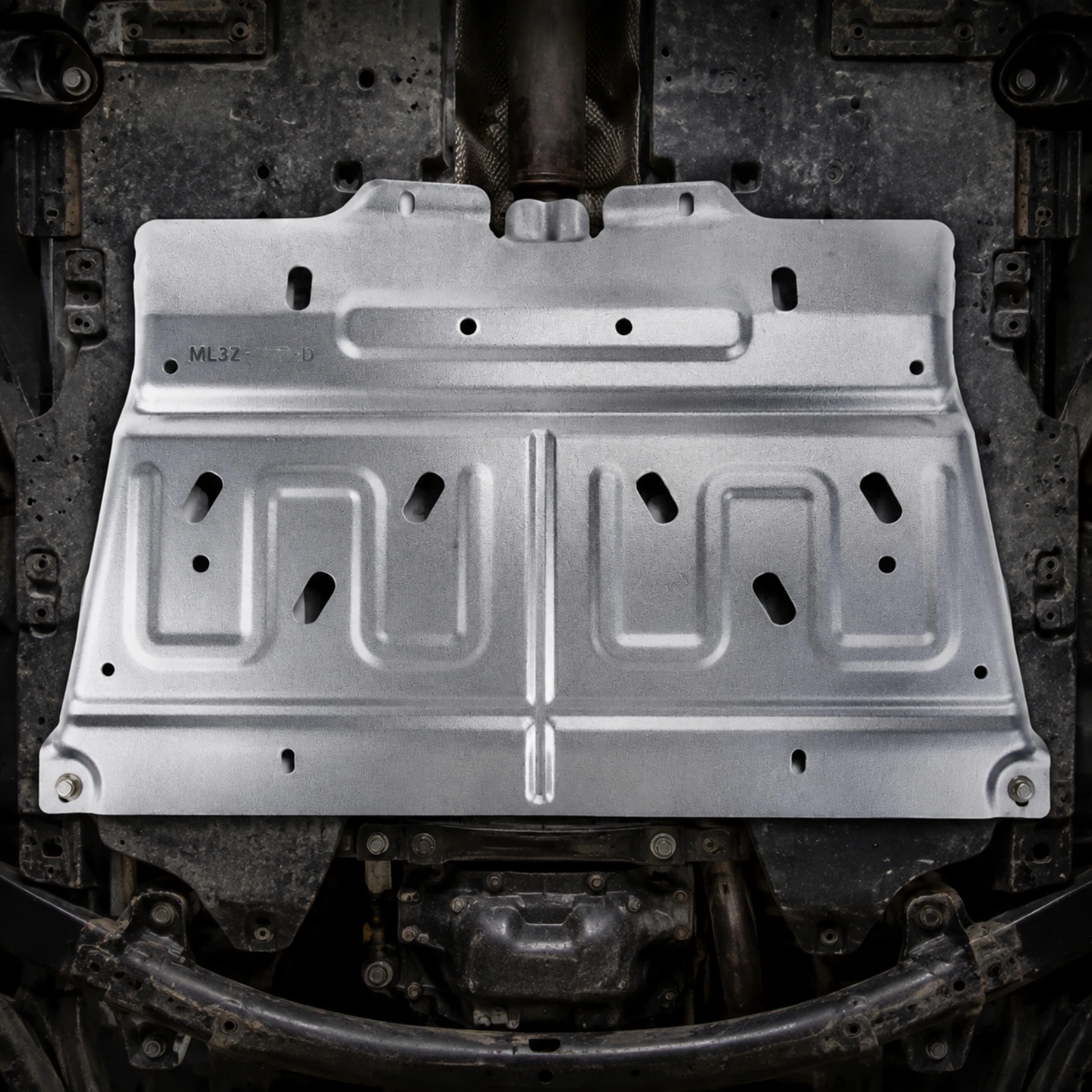 Underbody Splash Guard Impact Resistant Automotive F-150 Transfer Protect ML3Z-7222-D Underbody Panel Rugged