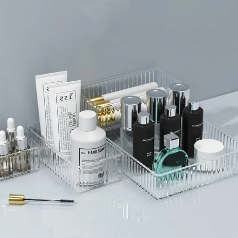 Transparente Schublade zur Aufbewahrung von Schmuck und Accessoires, Plastik-Organizer für Haushaltsgegenstände und Kosmetik – Detail 6