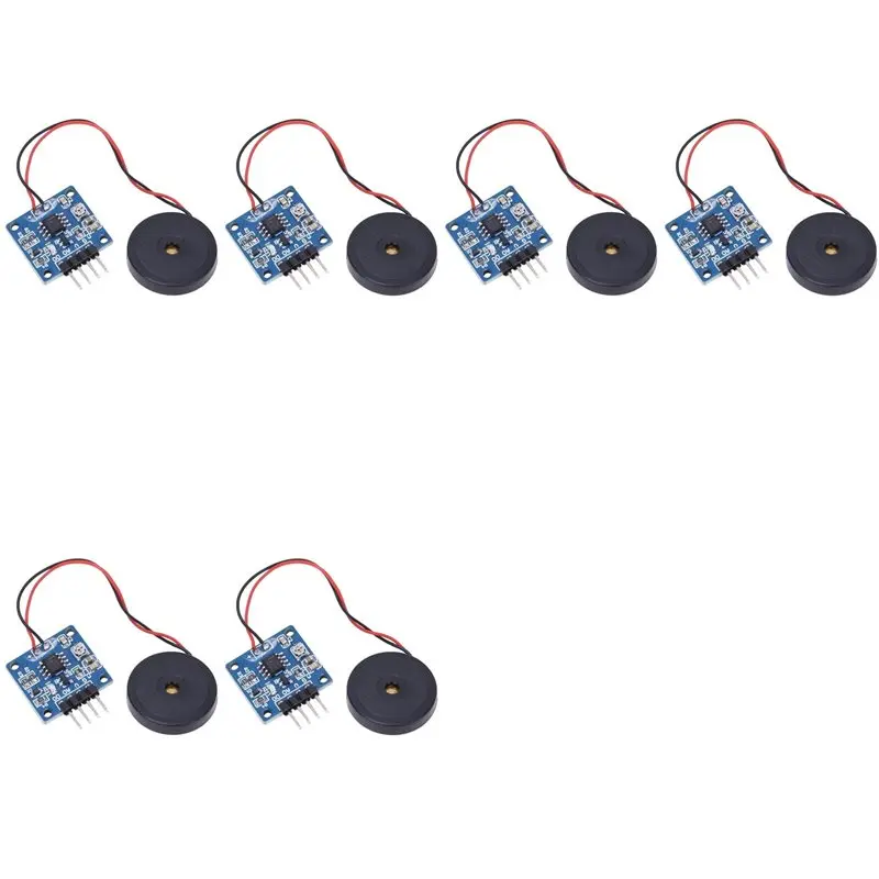 A24U 6PCS Piezoelectric Vibration Tapping Sensor Module Vibration Switch Module Mini Vibration Motors Mini Vibrating Motor