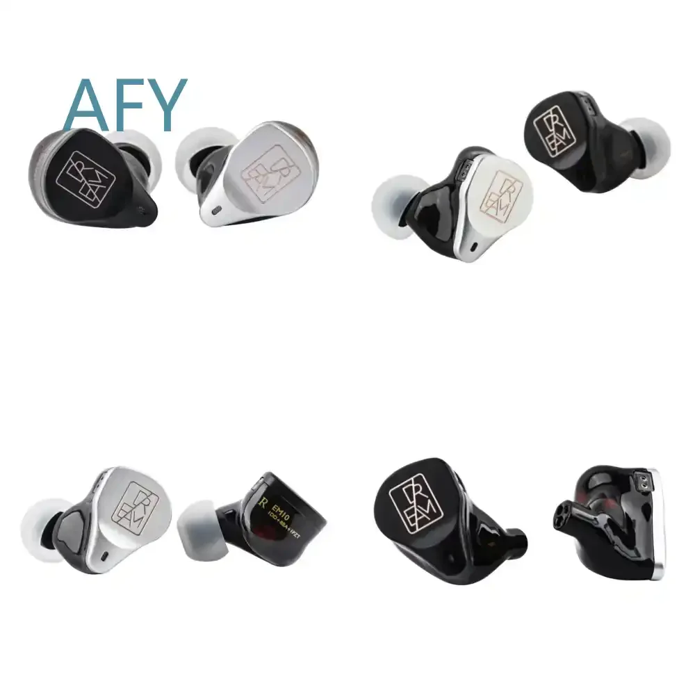 SIMGOT EM10 for HiFi Earphones Pre-order 1DD 8BA 1PZT IEMs Wired Earbuds Litz Silver-Plated Copper Cable for Audiophiles High