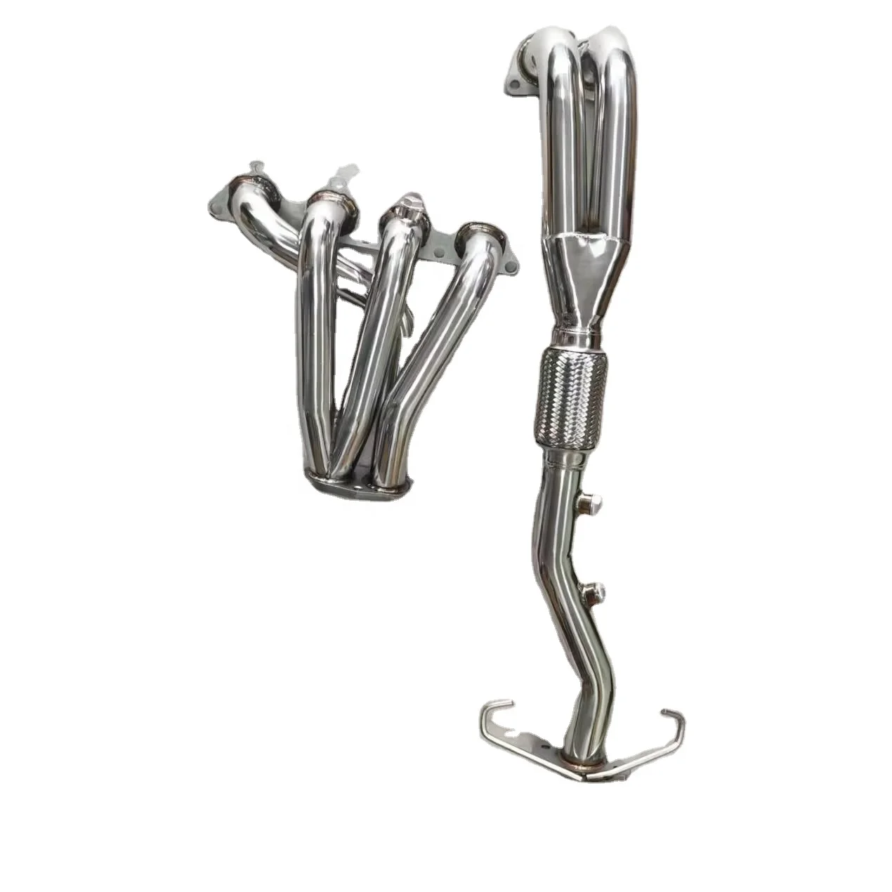 Stainless Steel Exhaust Manifold Racing Header for 2002-2007 MItsubishi Lancer 4G94 2.0 Exhaust Pipe