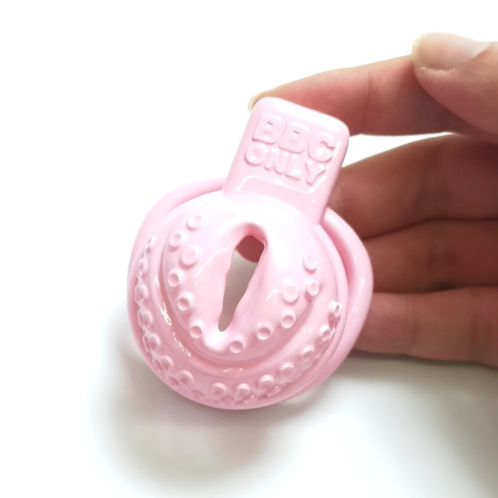 

TS CD BBC Octopus Pussy Vaginal Chastity Cage with Stealth Lock Ring BDSM Smooth Cock Cage Femboy Sissy Adult Male Sub Toys