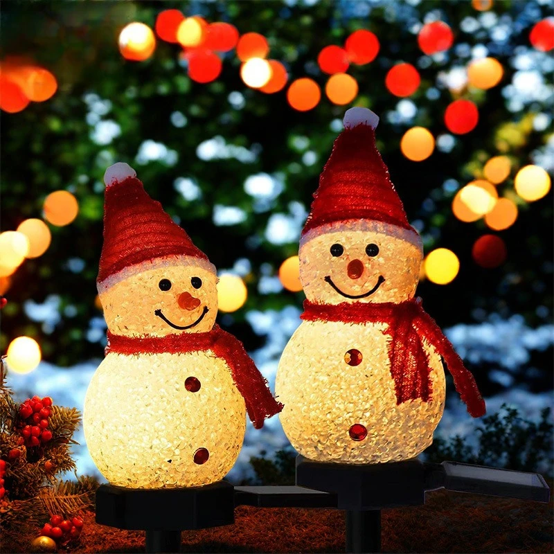 Snowman Solar Garden Light Out - огляд і ціна Outdoor Power For Xmas Lights