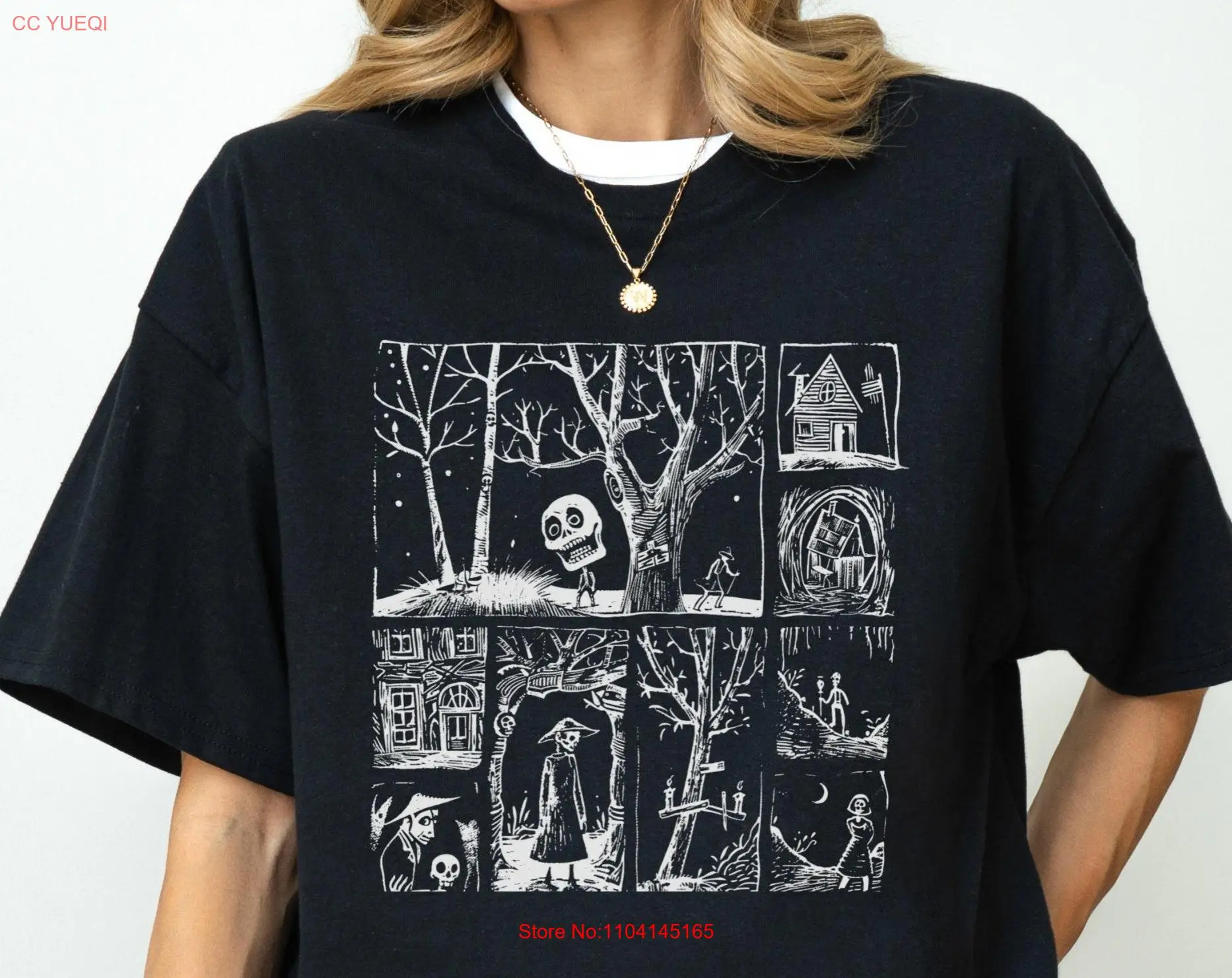 

Vintage Fairytale T Shirt Halloween Comfort Colors Trendy Retro long or short sleeves