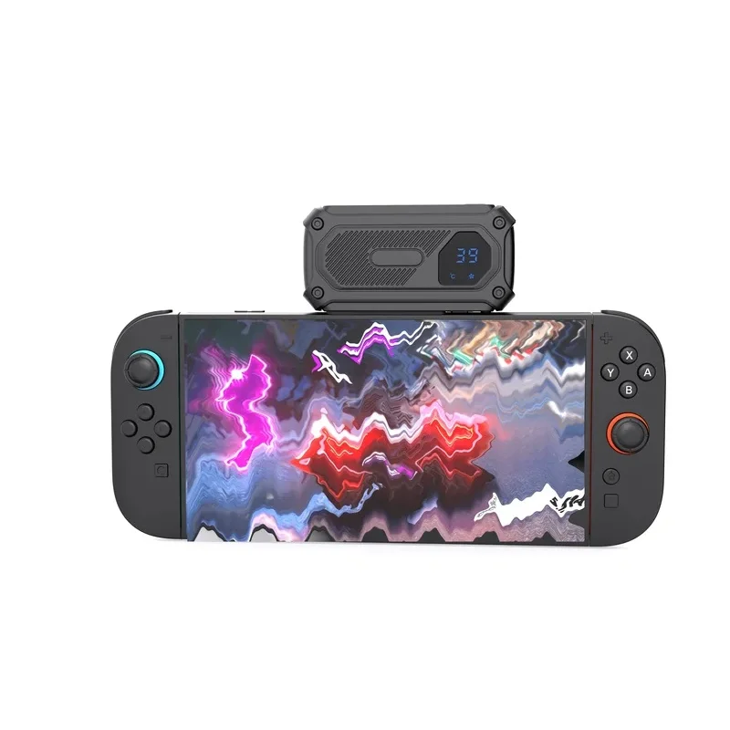 switch-2用新型冷却ファンf201、2段階速度調整、led温度＆速度表示、switch-2用アクセサリー