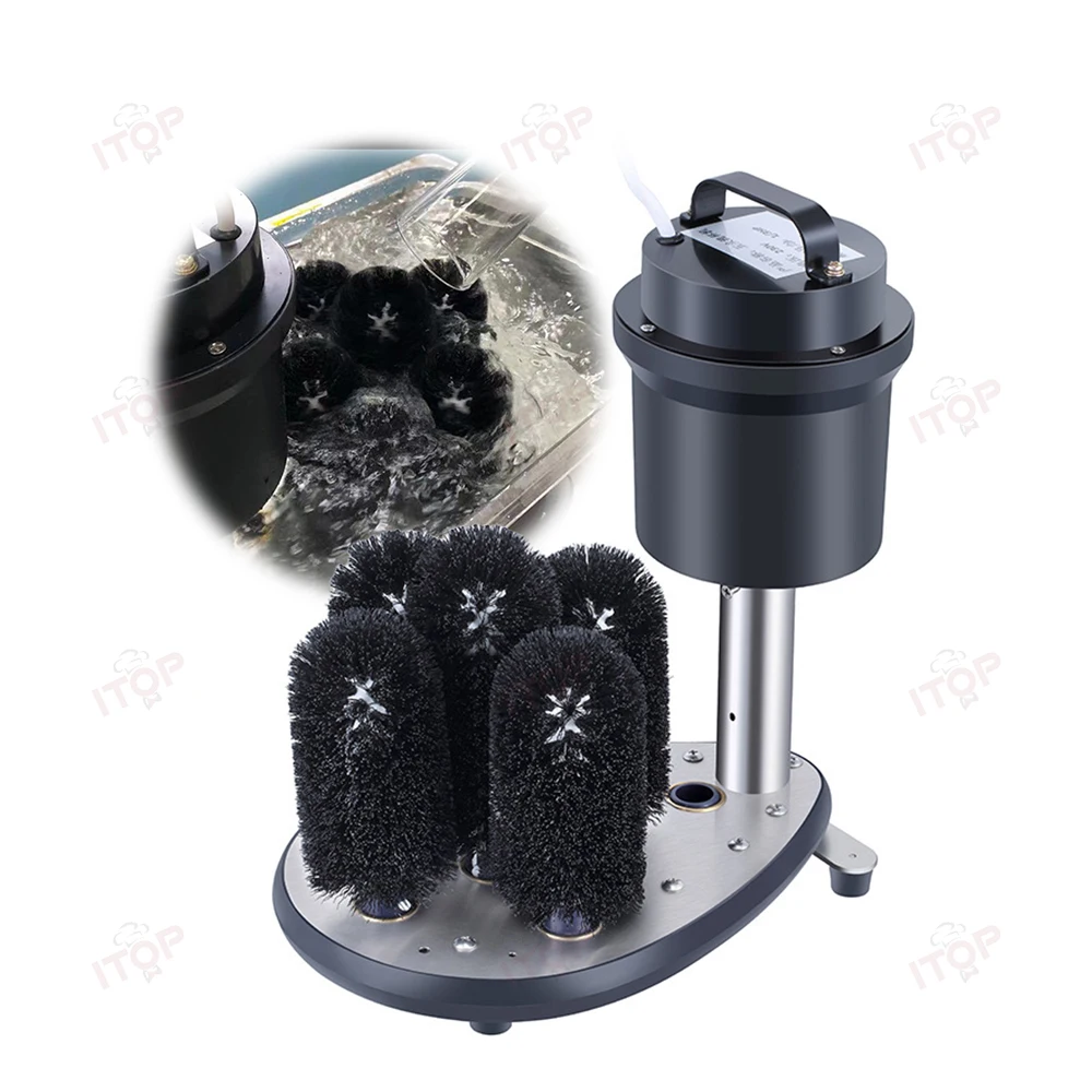 ITOP 컵 세탁기 전기 안경 청소 브러시, 유리 방수 상업용 컵 와셔, 와인 우유 커피 컵