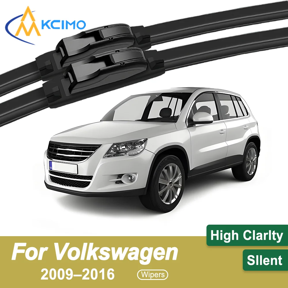 

2-Pack Superior Wiper Blades for Volkswagen Tiguan 5N 2009–2016 All-Season Durable Quiet Wiping Uninterrupted Visibility