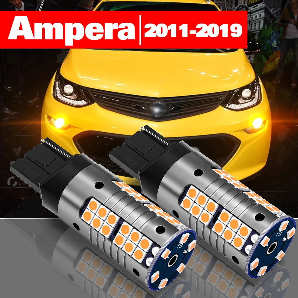 

For Opel Ampera e 2011-2019 2pcs LED Front Turn Signal Light Accessories 2012 2013 2014 2015 2016 2017 2018