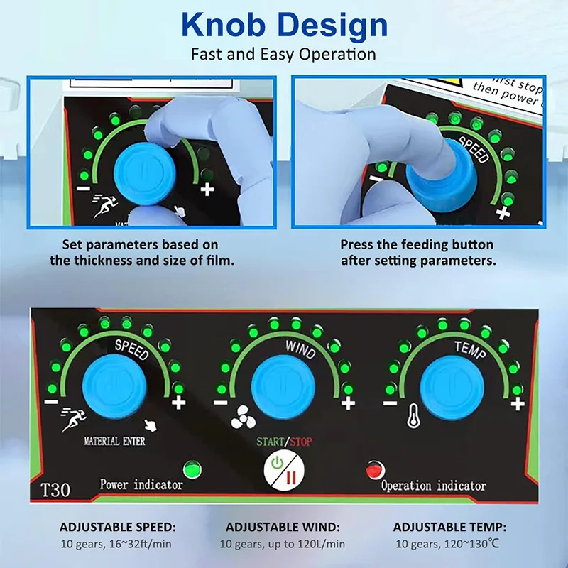 Buffer Air Cushion Machine Automatic  Sealing Machine Inflatable Packaging Tools Inflator Fill Bubble Bag Tool
