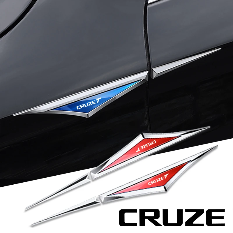 2pcs alloy car stickers car accsesories accessory for Chevrolet cruze cruzet tahoe z71 car accessories