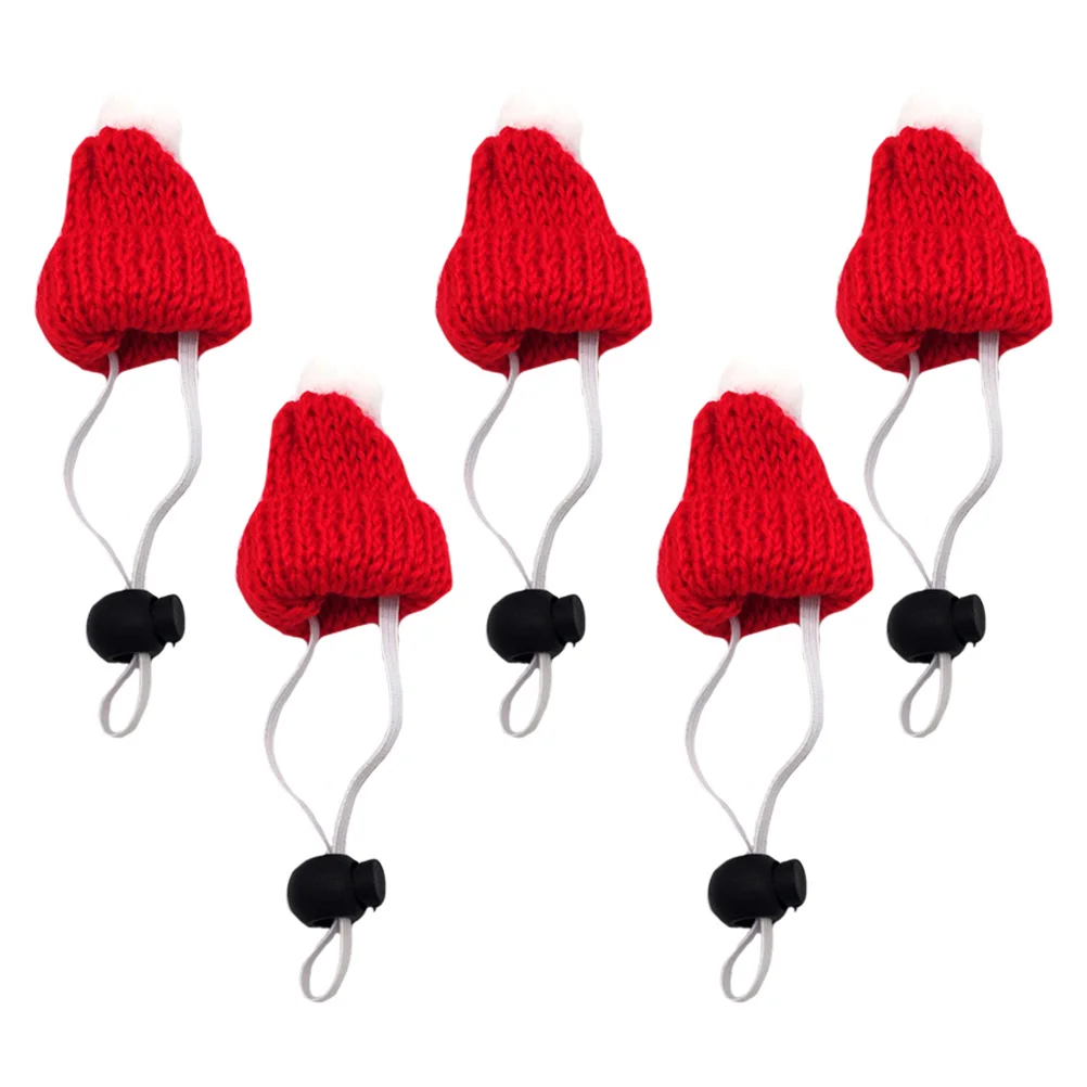 

5pcs Mini Animal Pcs Dog Head Cover Party Holiday Headgear Christmas Pet Hat Rabbit Dog Cat Hat Christmas Gift Pet Supplies