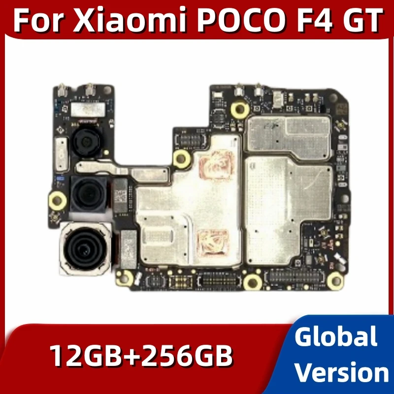 

Mainboard for Xiaomi Mi Poco F4 GT, Unlocked Motherboard PCB Module, 256GB, Global Version Main Circuits Board