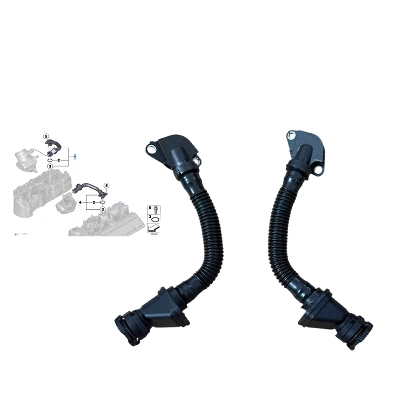 

11157843150 11157843151 7843150 High Quality Car Auto System Cooling System Engine Crankcase Breather Hose for BMW F10 F06 F12