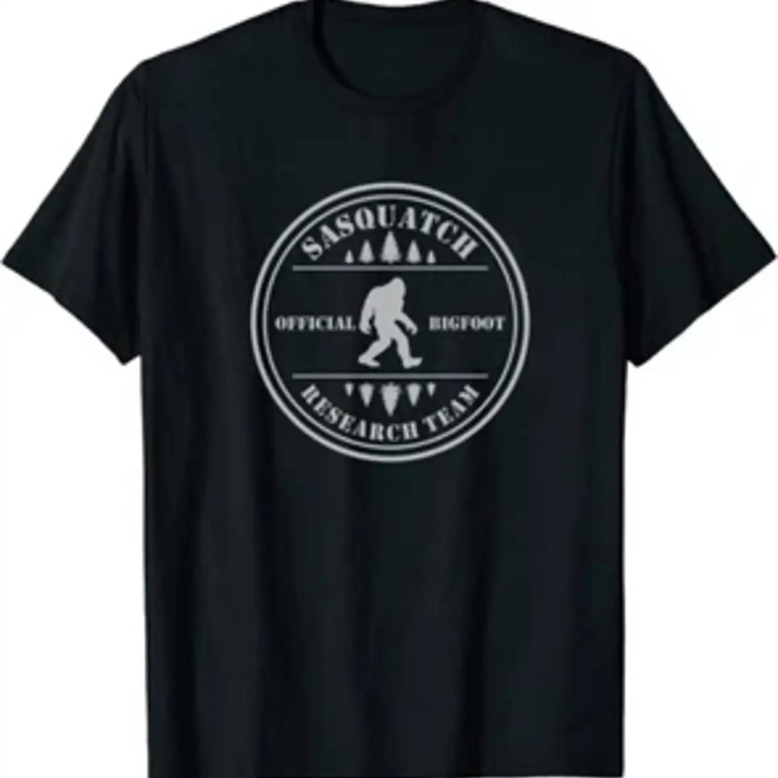 Bigfoot Research Team Finding Sasquatch Humor Classic T Shirt M 3XL Made In USA vintage Washed Stylish homme Unisex Comfortable