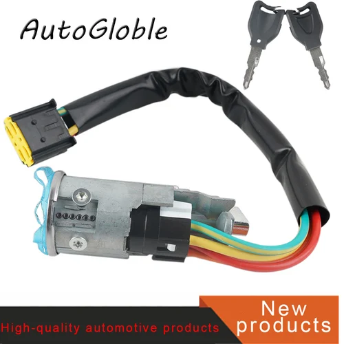 7701469419   INTERRUPTOR BARREL DE ACCENDIDO CON + 2 llaves para RENAULT CLIO MK2 1998-2005 MEGANE/SCENIC 1996-2003 7701469416