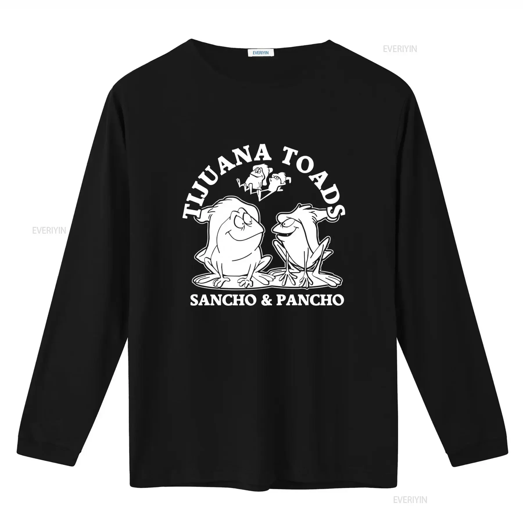 Tijuana Toads T Shirt Frogs Sancho Pancho Fun Old School TV Design vintage Washed Unisex Stretched streetwear Breathable Casual