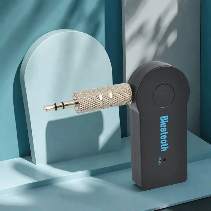 2 in 1 Wireless Bluetooth 5.0 Receiver Adapter 3.5mm Jack For Car Music Audio Aux A2dp Headphone Reciever Handsfree