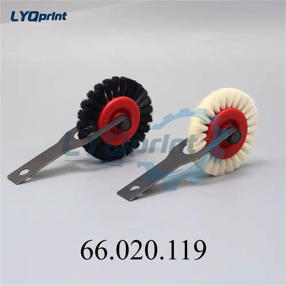 

Черное жесткое колесо щетки 66.020.119 66.891.006 66.020.122 Офсетная машина Черное жесткое колесо щетки