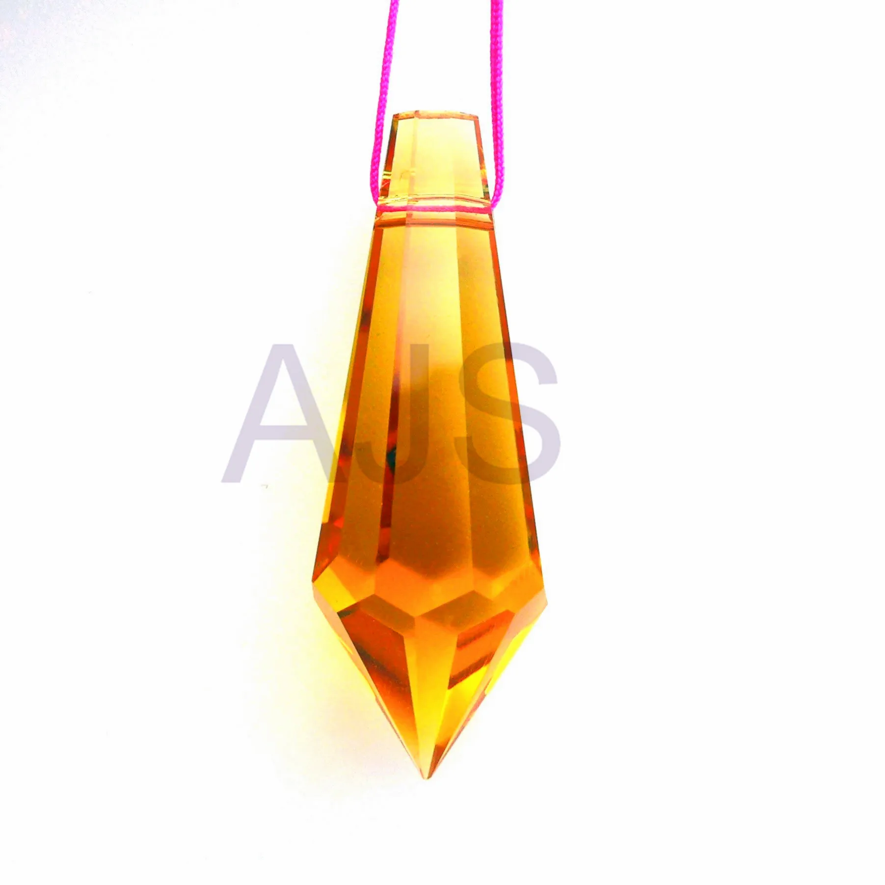 20pcs 14*38MM Crystal Chandeliers Icicle Suncatcher Lamp Hanging Pendants Jewelry Prism Decoration Feng Shui AB Free Shipping