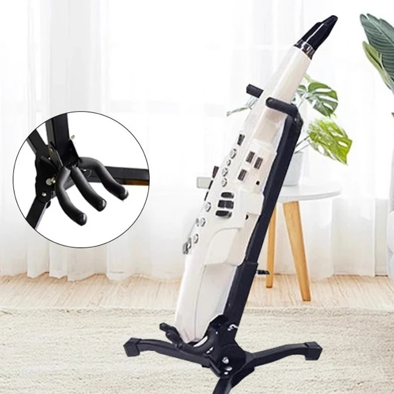 

Складная электрическая подставка для паяльной трубы, портативная электрическая стойка для отображения ветра, регулируемая высота, держатель, аксессуары для духовых инструментов